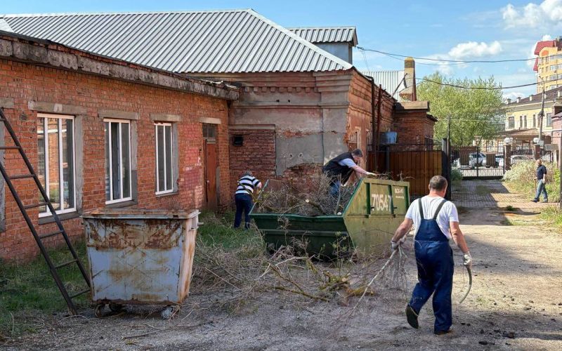 Участие музея во Всероссийском субботнике