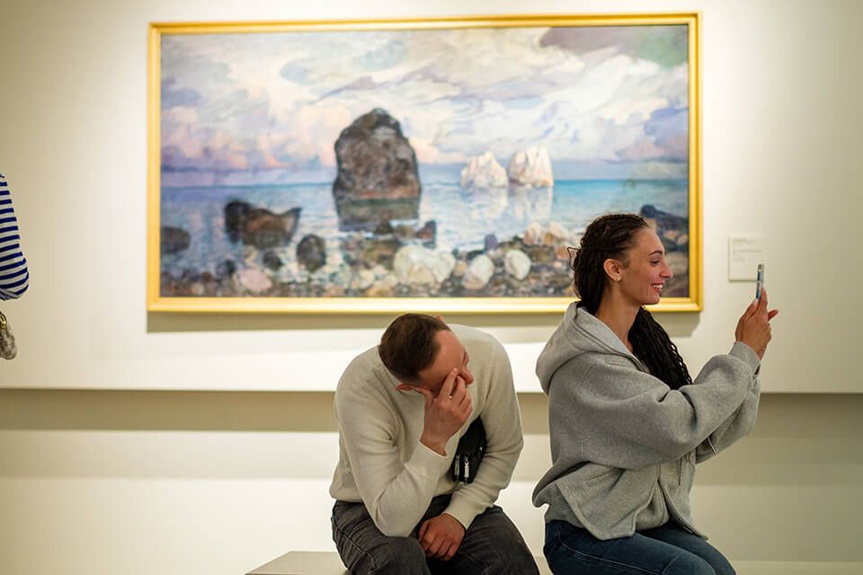 Посетители на Море великих