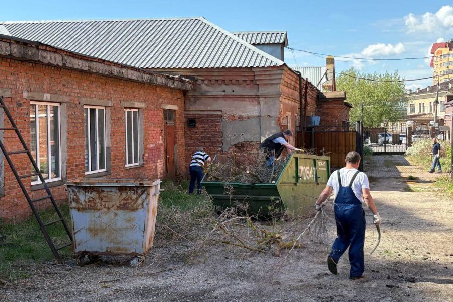 Участие музея во Всероссийском субботнике