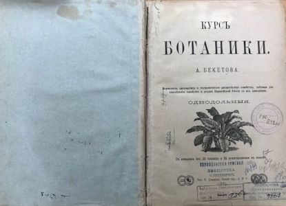 Российский ученый А.Н. Бекетов