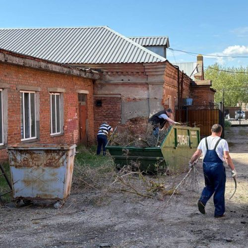 Участие музея во Всероссийском субботнике
