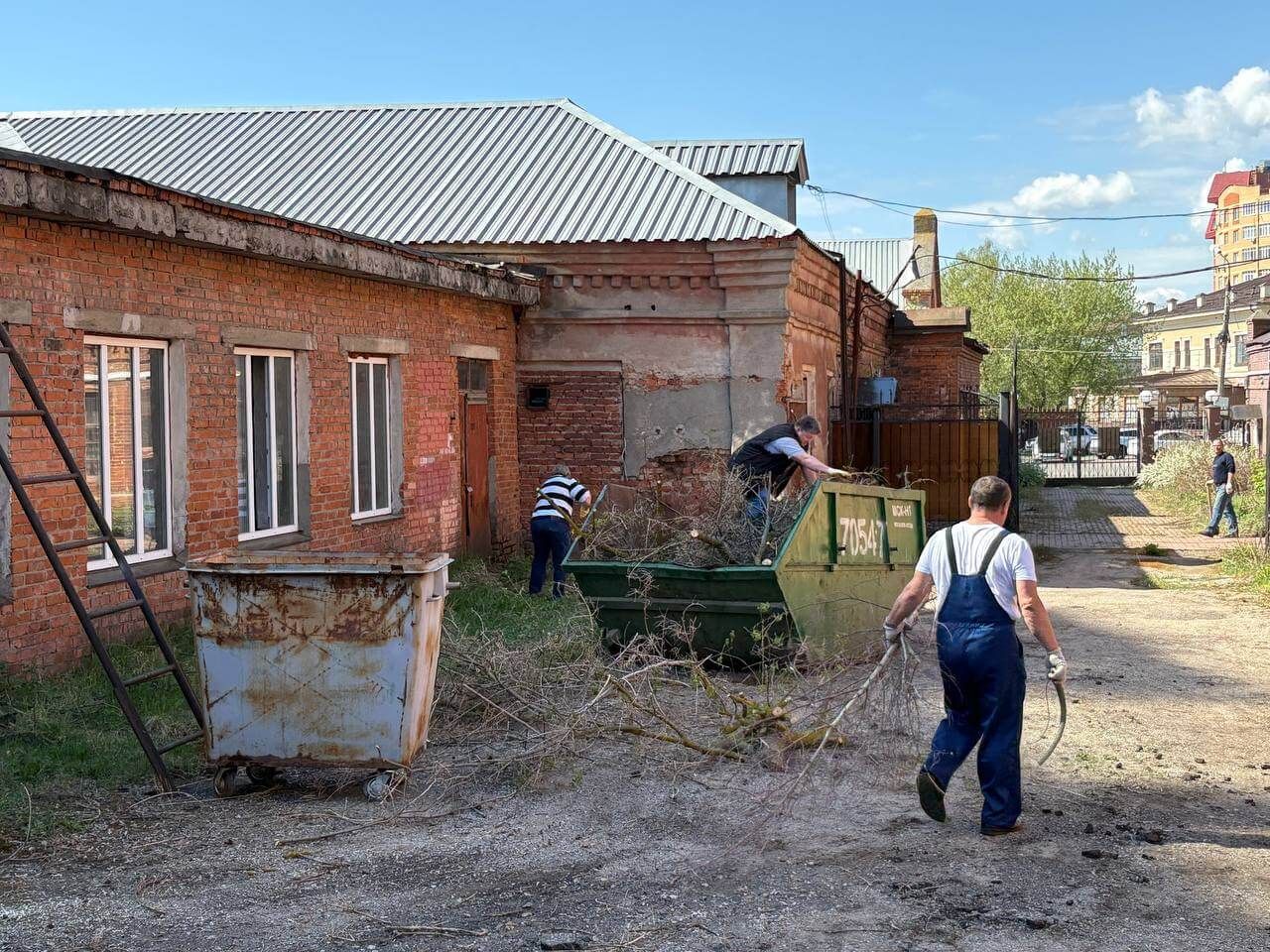 Участие музея во Всероссийском субботнике