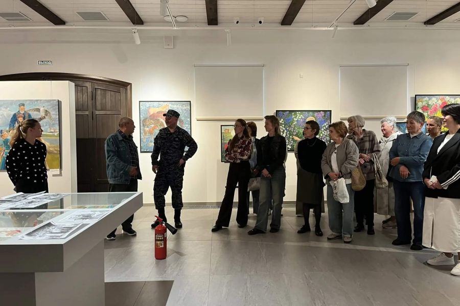 пожарная тренировка