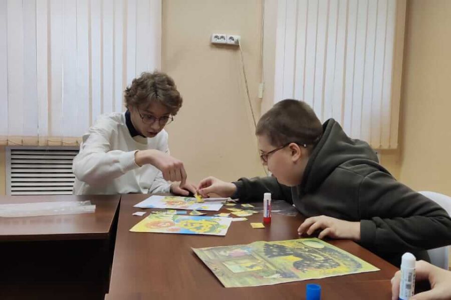 Волонтеры инклюзии, занятие с детьми с ТМНР