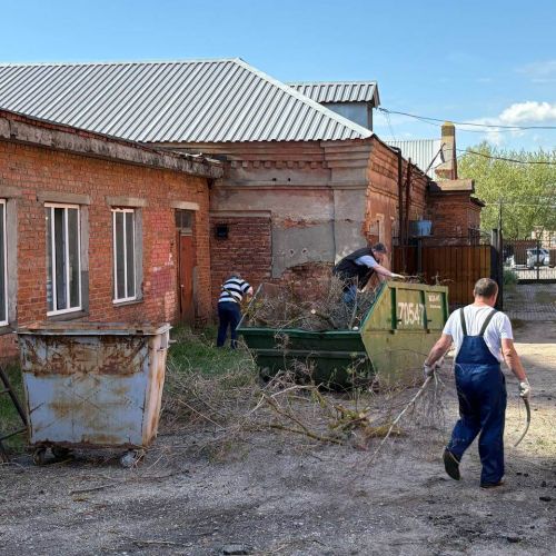 Участие музея во Всероссийском субботнике
