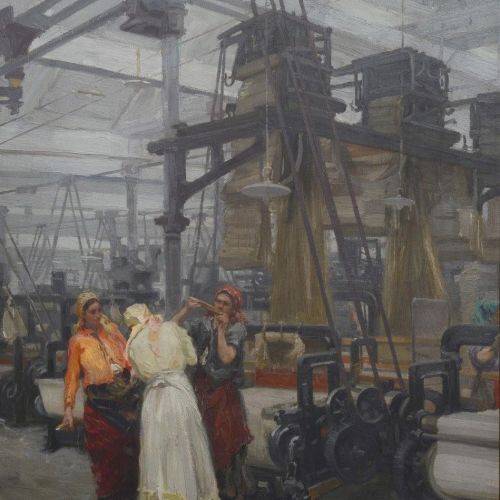 Касаткин "Новый ткацкий зал"